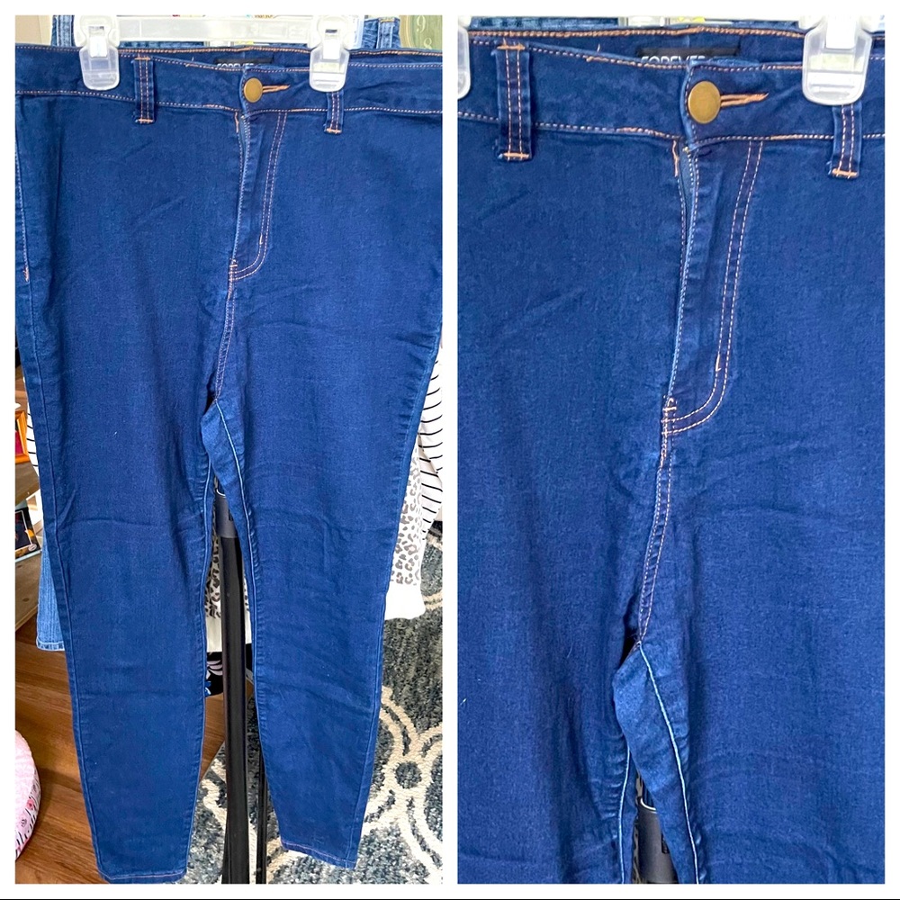 ✨ Forever 21+ • Curvy Skinny Jeans • Size 12 ‼️